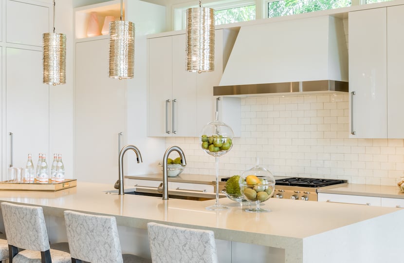 Shades of White Kitchen